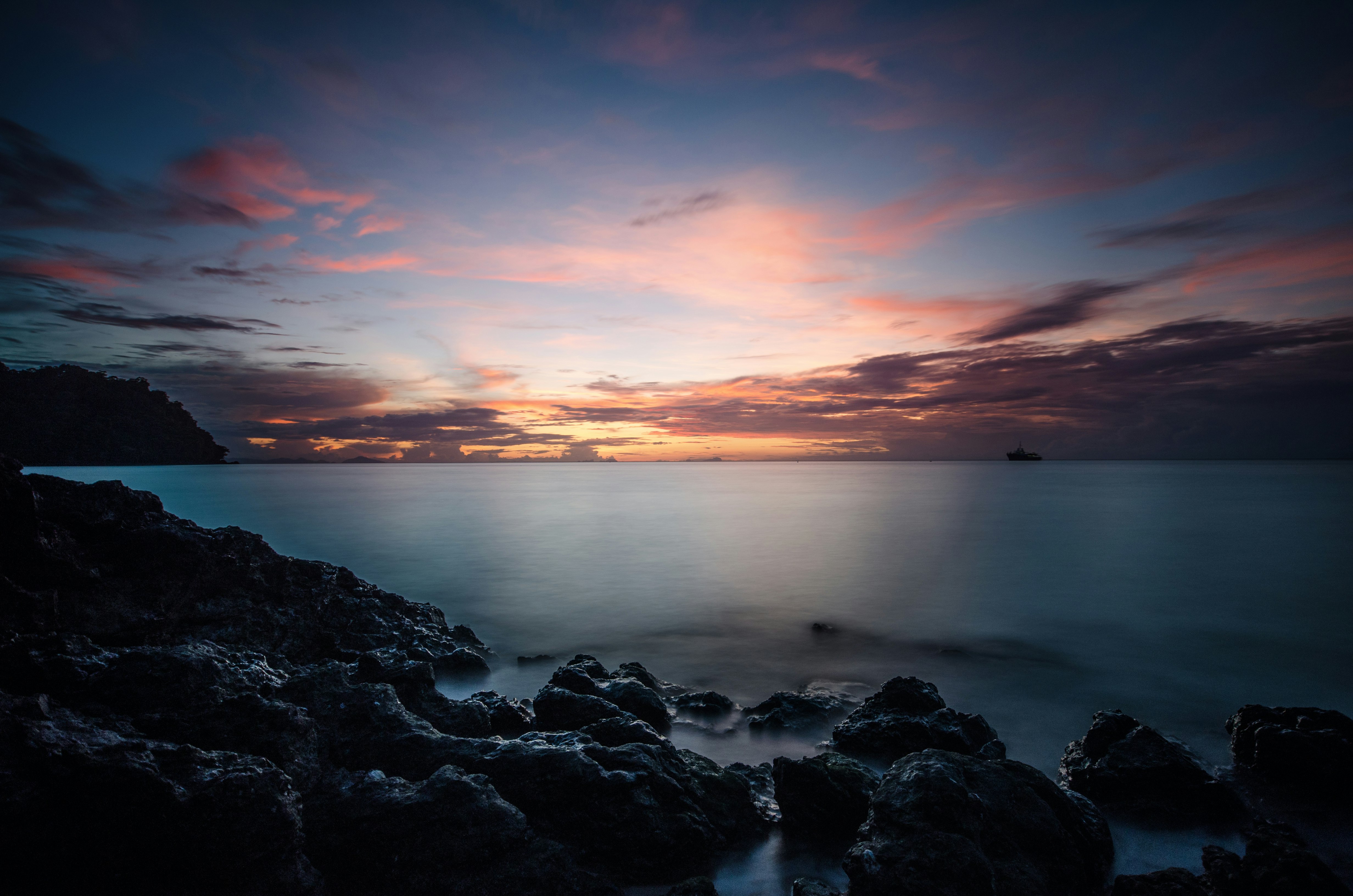 stones on side of sea